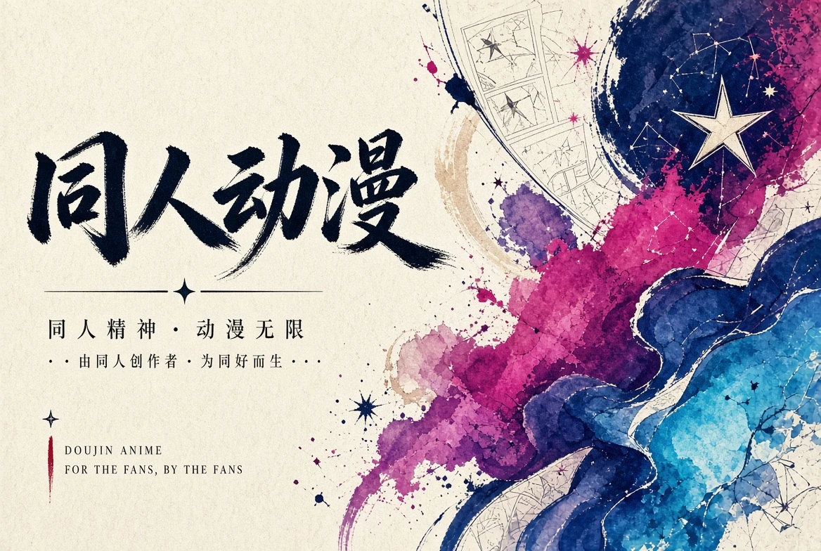 关于同人动漫栏目主题画面